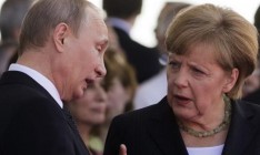 Меркель призвала Путина повлиять на боевиков на Донбассе