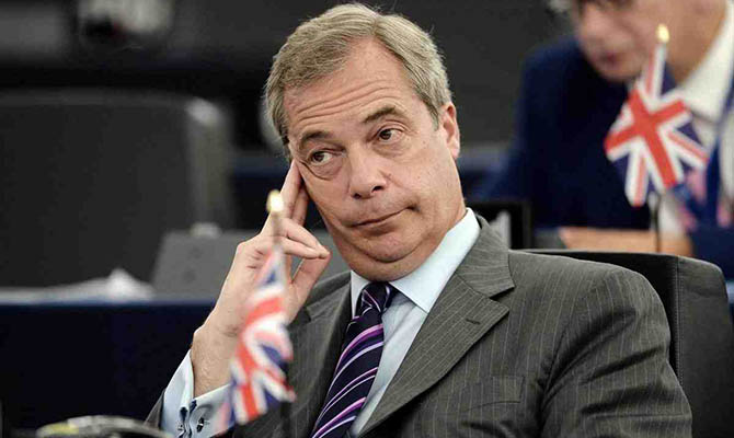 Главный «евроскептик» Найджел Фараж возвращается в британскую политику
