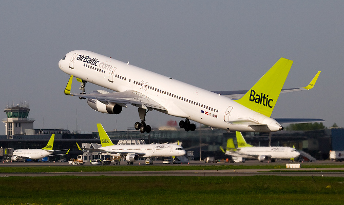 Авиакомпания AirBaltic откроет рейс «Харьков — Рига»