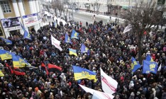 В Виннице митингующие полностью разобрали баррикады