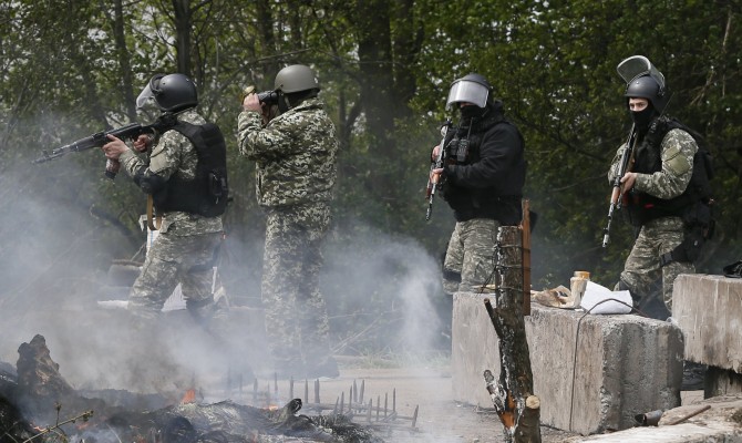 Позиции сил АТО продолжают обстреливаться, несмотря на перемирие