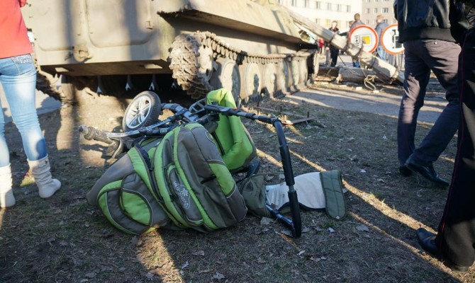 В Константиновке из-за ДТП с участием военных начались беспорядки