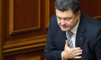 Порошенко поблагодарил Европу за поддержку Украины