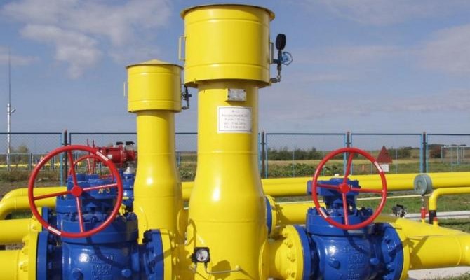 Украина импортировала рекордные 43,86 млн куб. м газа из Словакии