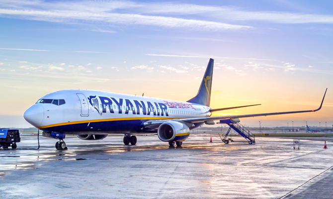 Ryanair полетит со Львова на два месяца раньше