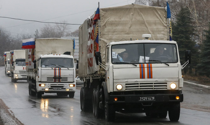 Россия готовит очередной гумконвой на Донбасс