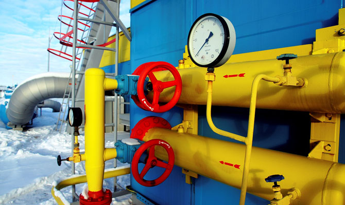 Украина увеличила запасы газа в хранилищах